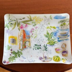 GEIN-France. Provence large acrylic serving tray. NEW with original packaging!!